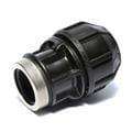 Female Adapter, 1 1/4 inch ID Compression x 1 1/4 inch FIP Thread